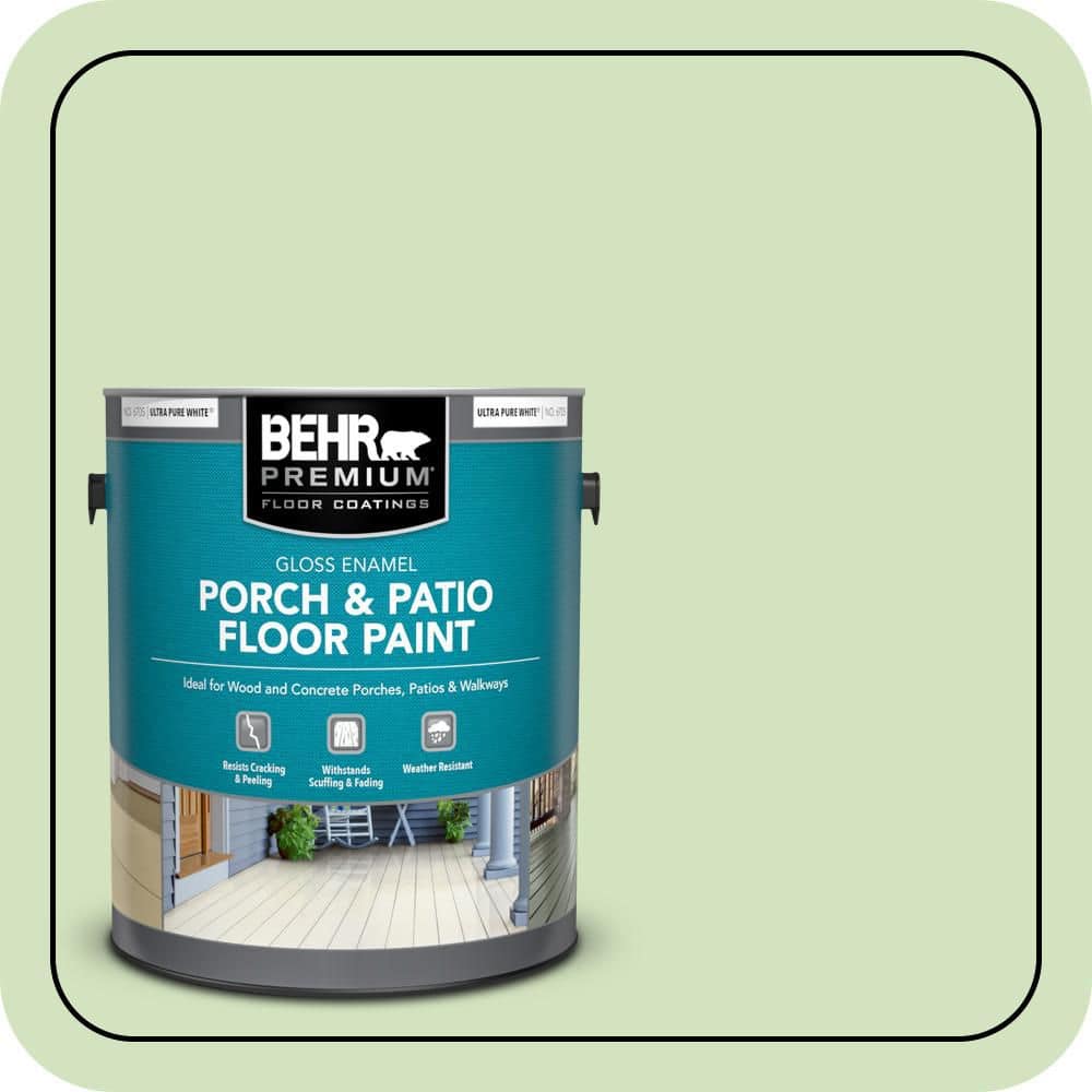 BEHR PREMIUM 1 gal. #P380-3 Irish Folklore Gloss Enamel Interior/Exterior Porch and Patio Floor Paint