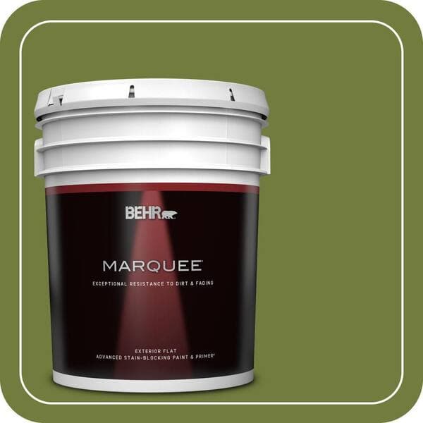 BEHR PREMIUM PLUS #HDC-SM16-11 Hot Dog Relish Enamel Low Odor & Primer (2)