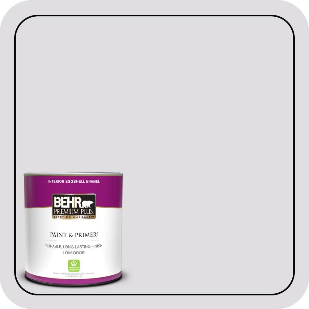 BEHR PREMIUM PLUS #N100-1 Enigma Enamel Low Odor & Primer