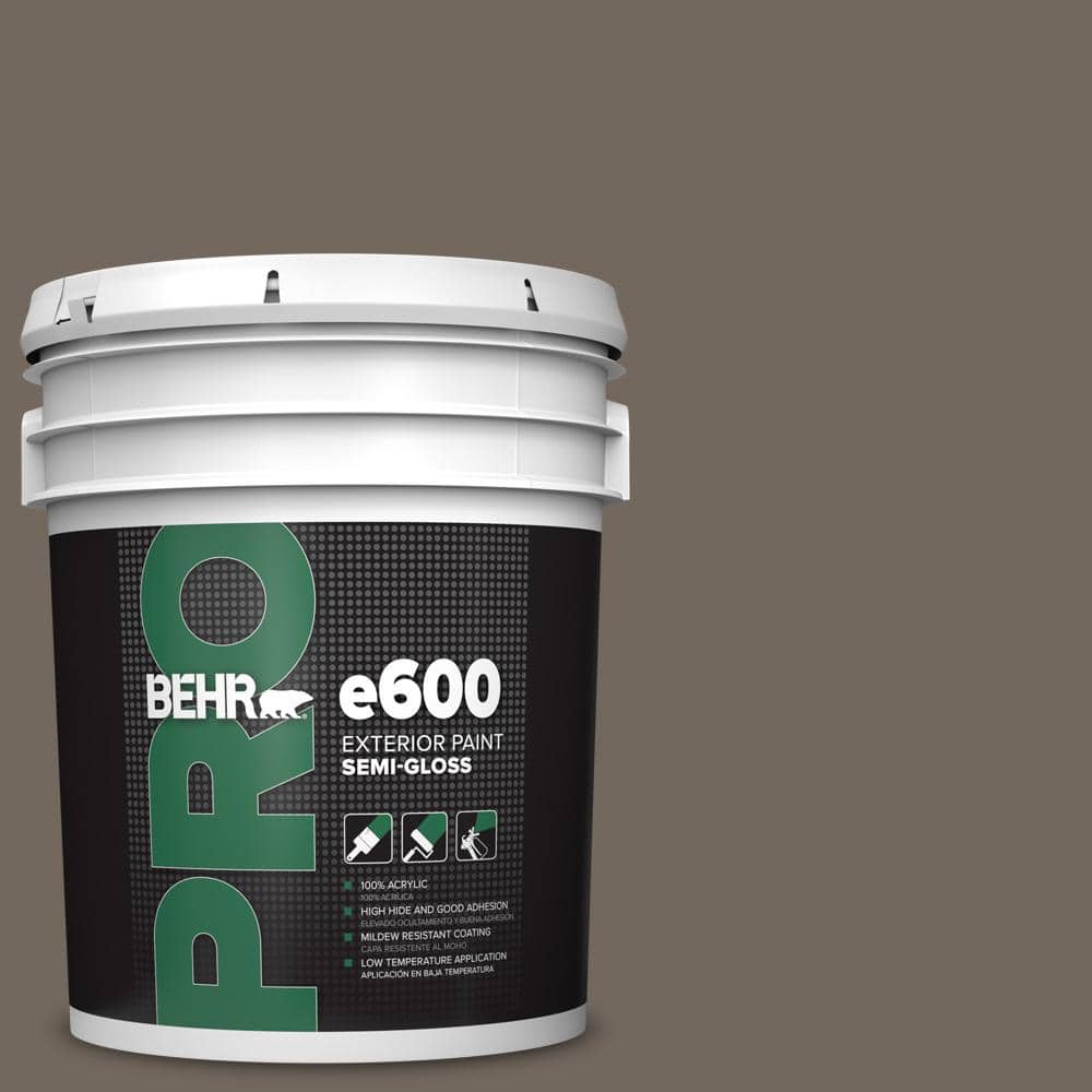 BEHR PRO 5 gal. #T16-20 Opus Semi-Gloss Exterior Paint