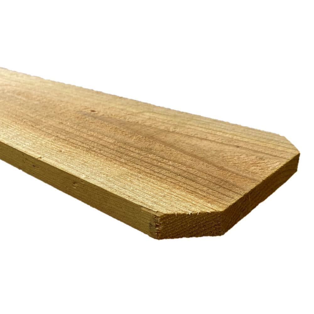 Redwood Empire 19/32 in. x 5-1/2 in. x 6 ft. Cedar Dog-Ear Kiln-Dried Fence Picket (3)