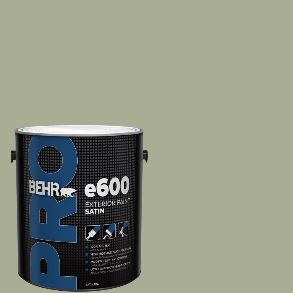 BEHR PRO 1 gal. #S380-4 Bay Water Satin Exterior Paint