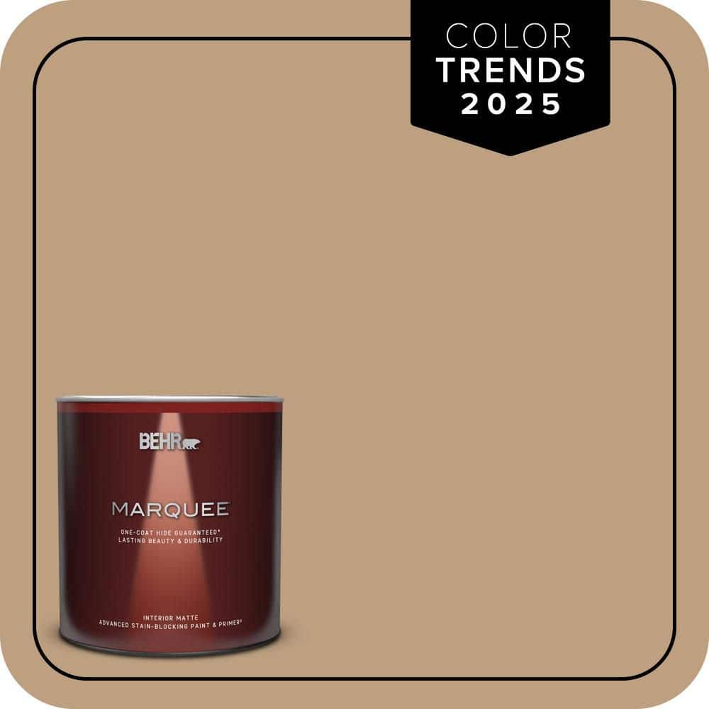 BEHR MARQUEE 1 Qt. #N270-4 Oxford Street One-Coat Hide Matte Interior Paint & Primer