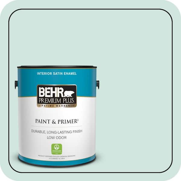 BEHR PREMIUM PLUS #HDC-CT-26A Seaglass Enamel Low Odor & Primer (2)