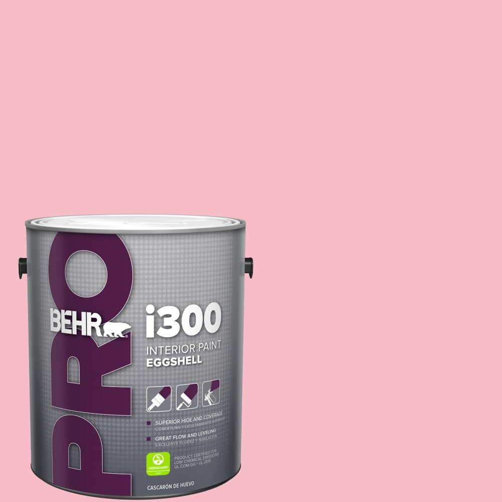 BEHR PRO 1 gal. #120C-2 Pink Punch Eggshell Interior Paint