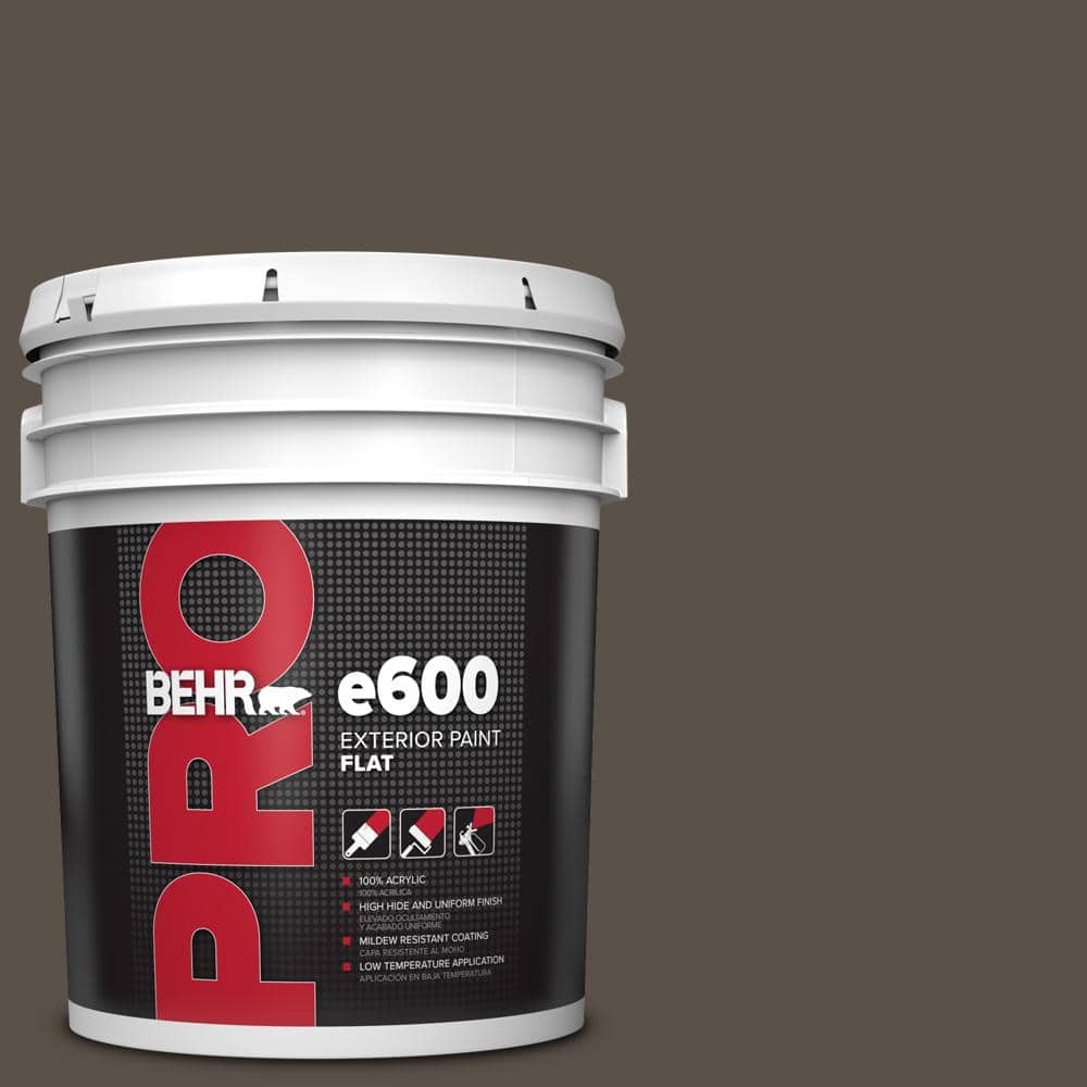 BEHR PRO 5 gal. #S-H-740 Fedora Flat Exterior Paint