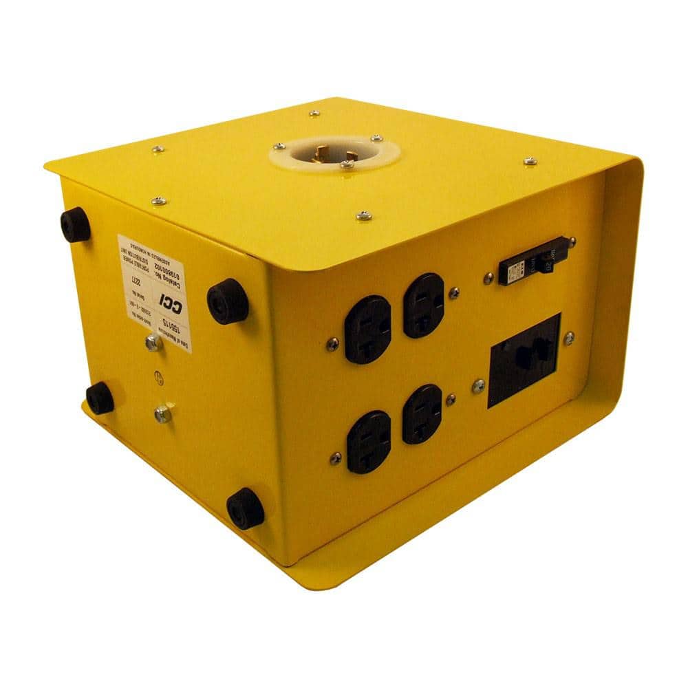Southwire Temporary X-TREME Power Distribution Box, 125/250V 30A inlet, L14-30P (2)