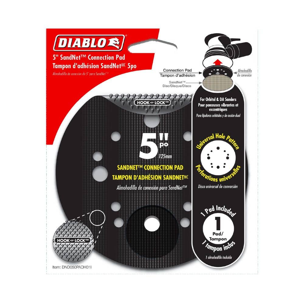 DIABLO 5 in. SandNET Connection Pad (3)