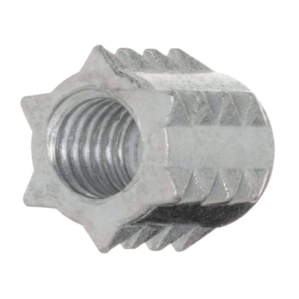 Everbilt 1/4 in.-20 Zinc Plated Insert Nut (4-Pack) (3)