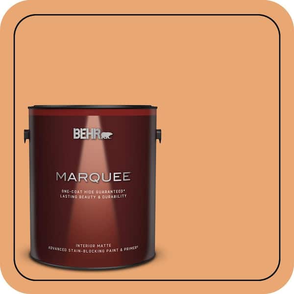 BEHR PREMIUM PLUS #M230-5 Sweet Curry Enamel Low Odor & Primer (2)