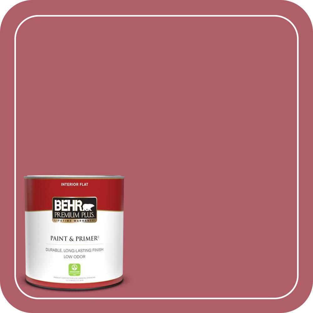 BEHR PREMIUM PLUS #130D-5 Rhubarb Enamel Low Odor & Primer
