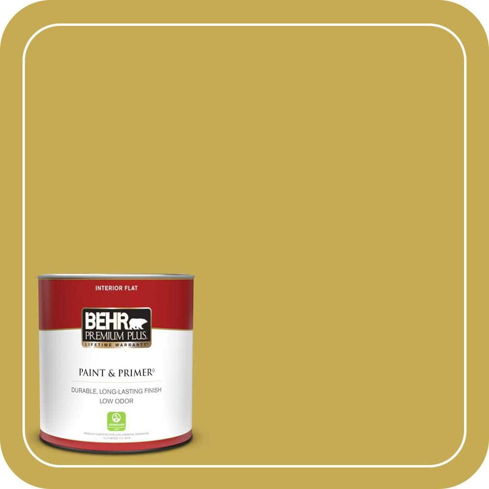 BEHR PREMIUM PLUS #380D-6 Leapfrog Flat Low Odor & Primer (1)