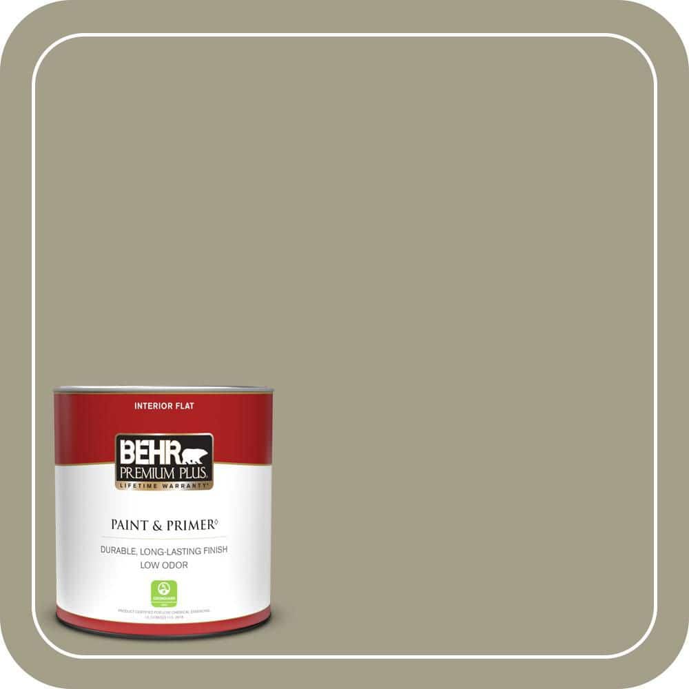 BEHR PREMIUM PLUS #PMD-57 Fossil Stone Enamel & Primer Color Sample (1)