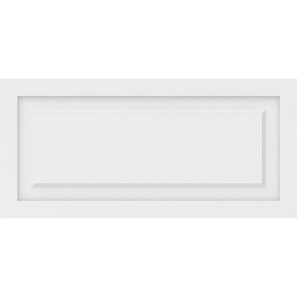 Ekena Millwork 32"W x 18"H x 5/8"P Legacy Raised Panel Decorative Wall Panel (2)