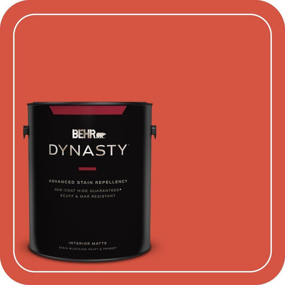 BEHR DYNASTY 1 gal. #T18-12 Spirit Warrior Matte Interior Stain-Blocking Paint & Primer