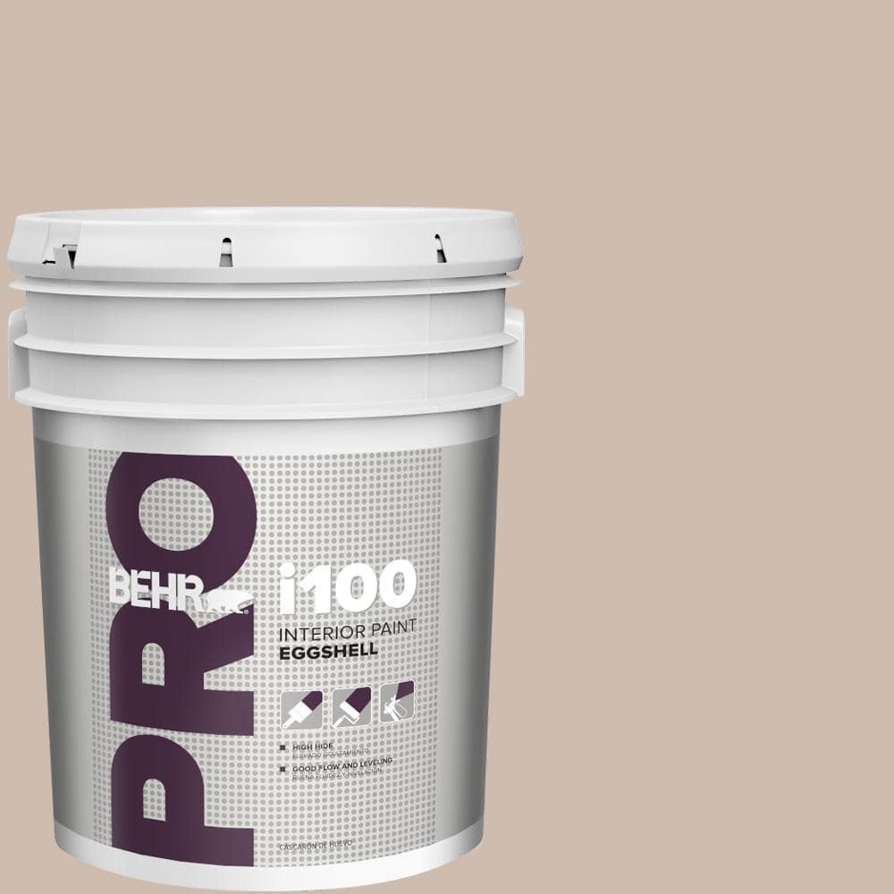 BEHR PRO 5 gal. #N190-3 Windrift Beige Eggshell Interior Paint