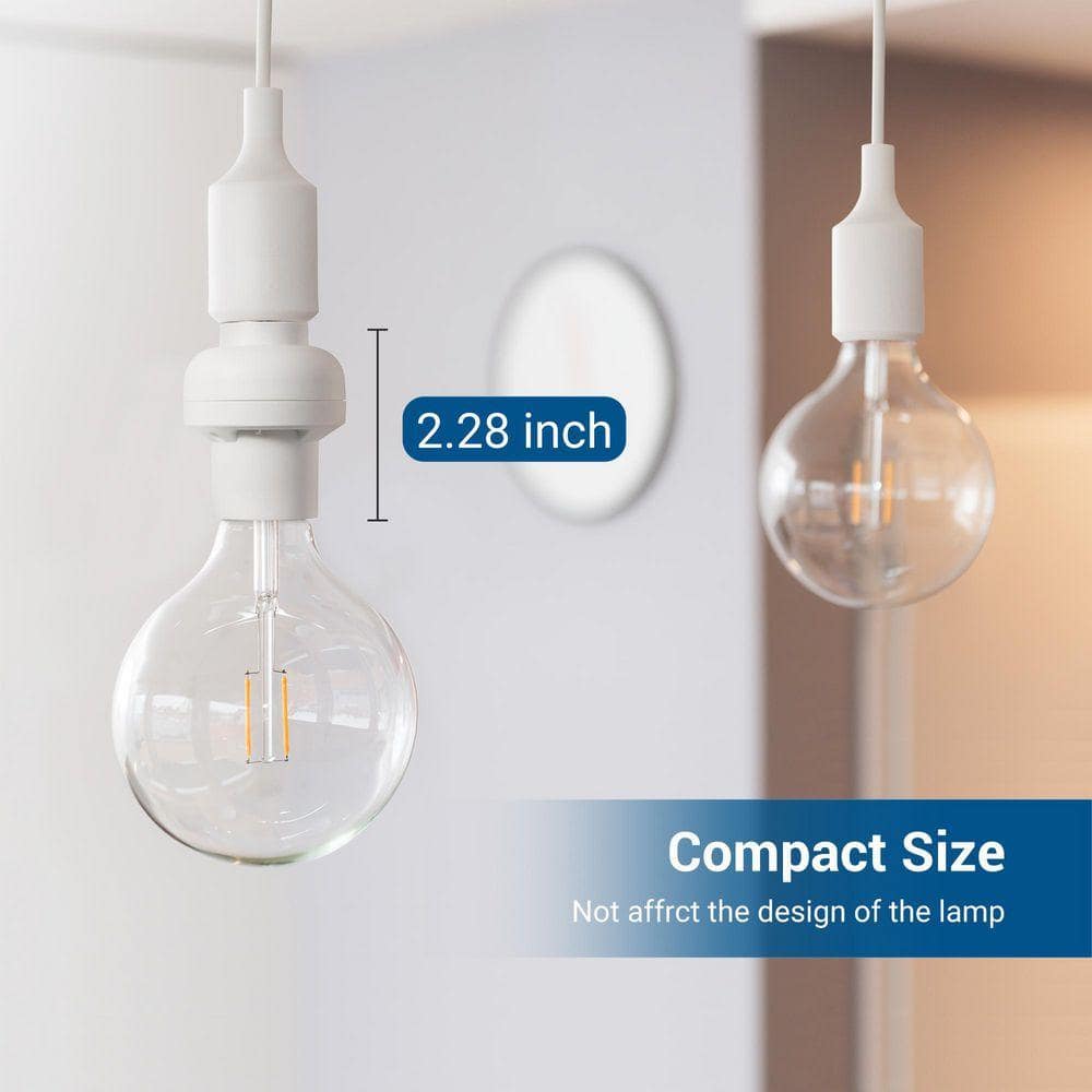 DEWENWILS 120-Volt Remote Control Light Bulb Socket w/ Wall Mounted Wireless Controller, ( Wall Switch Plus Socket) (3)