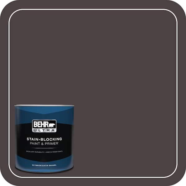 BEHR PREMIUM PLUS 1 gal. Home Decorators Collection #HDC-AC-26 Sarsaparilla Semi-Gloss Enamel Low Odor Interior Paint & Primer (4)
