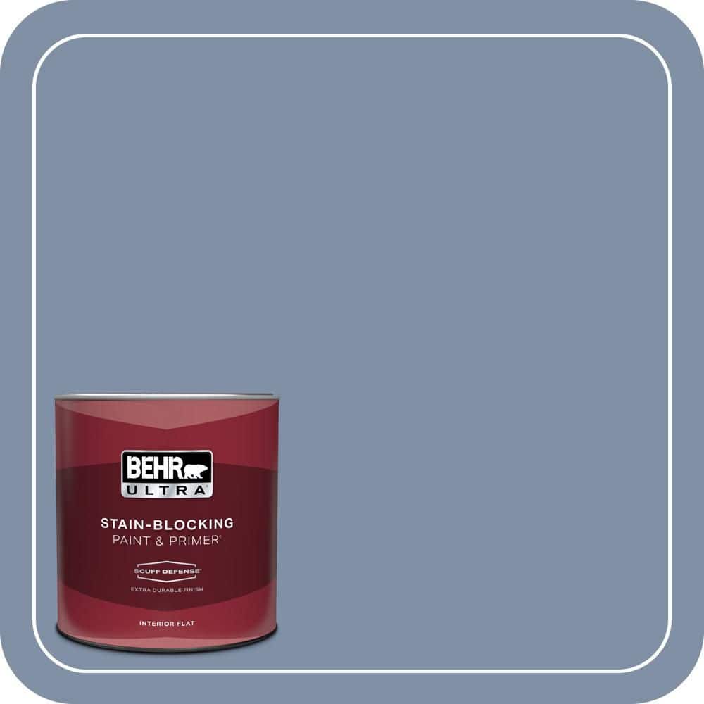 BEHR ULTRA 1 qt. #MQ5-16 Montage Extra Durable Flat Interior Paint & Primer