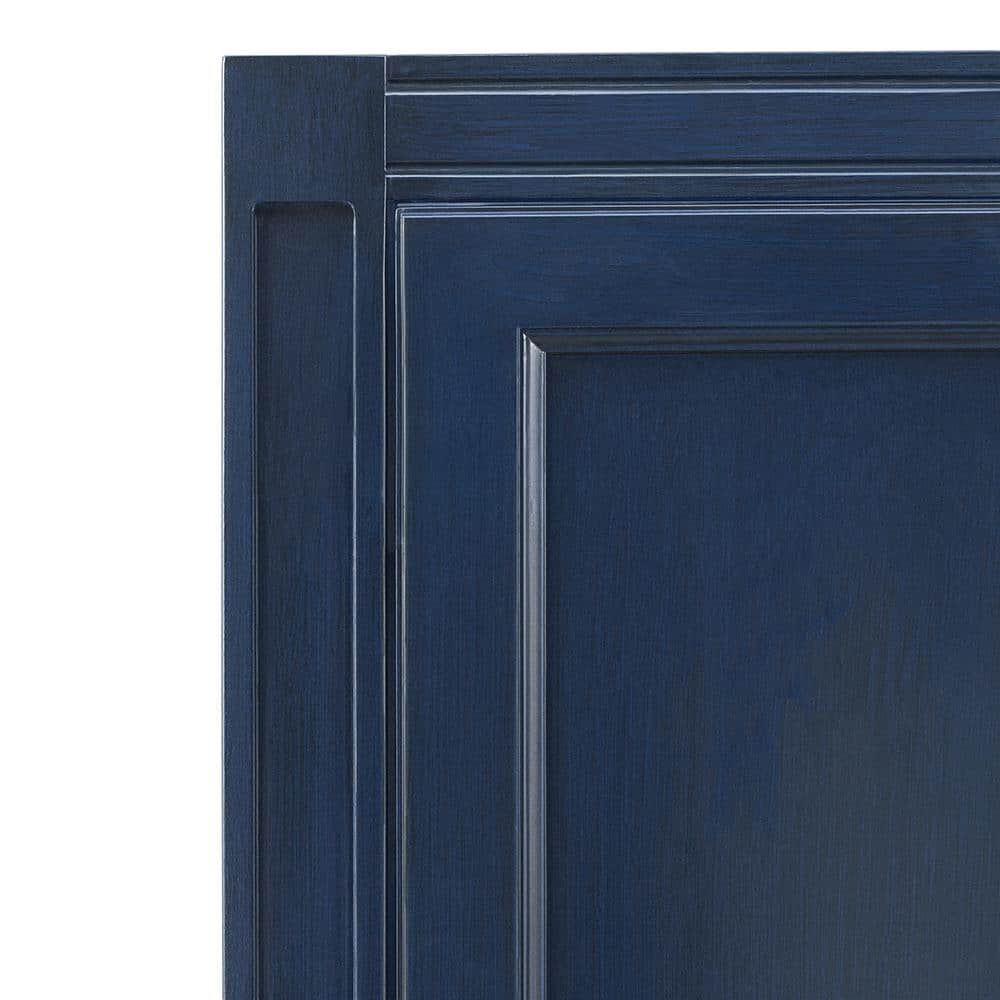 Home Decorators Collection Channing 30 in. W x 21.5 in. D x 34 in. H Bath Vanity Cabinet without Top in Royal Blue (3)