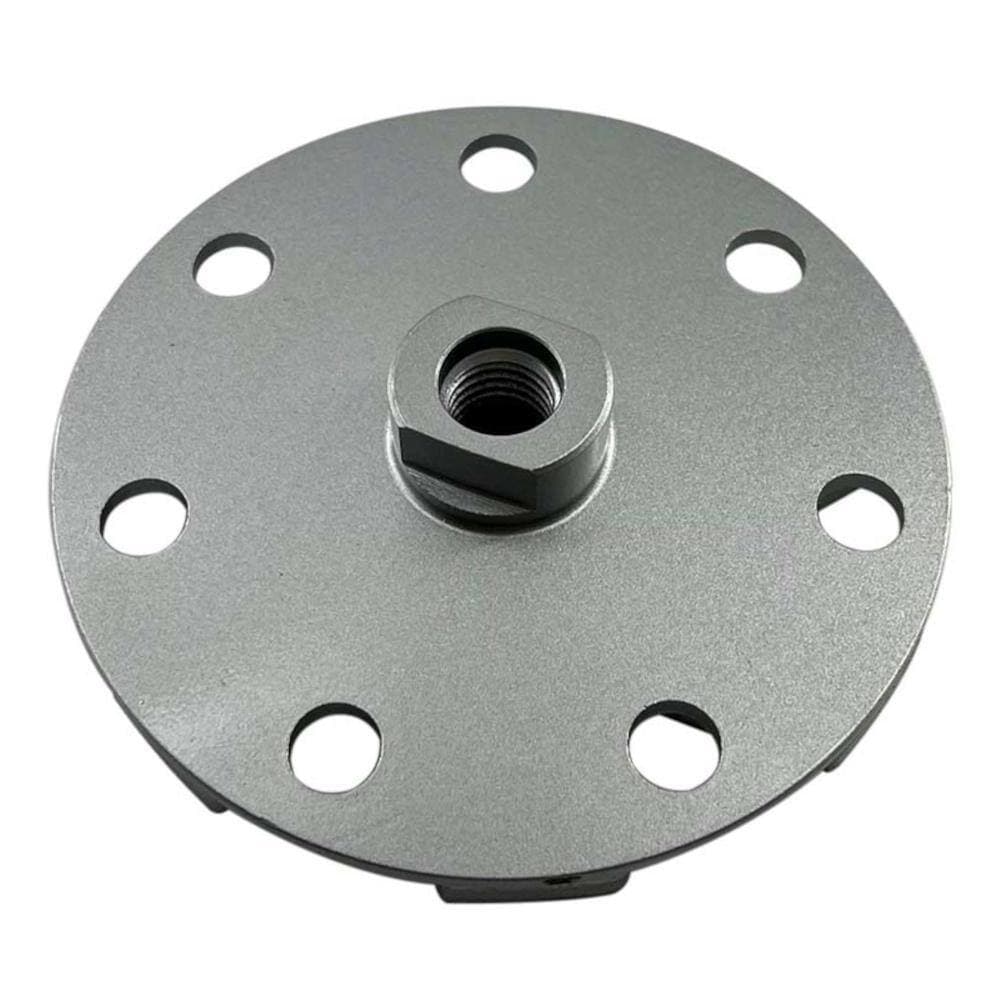 EDiamondTools 5 in. Granite, Low Profile Segmented Rim, Diamond Blade Segments, 60/80 Grit, Medium/Fine Cup Wheels, 5/8 in. 11 Arbor (3)