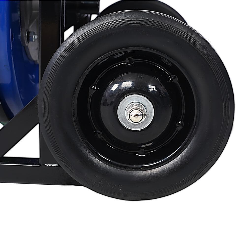 YONKI SUNSHIN INC Electric Drain Auger 60ft. x 1/2 in. Drain Cleaner Machine & 4 Cutter and Foot Switch with Wheel for 1 in. to 4 in. Pipe (2)