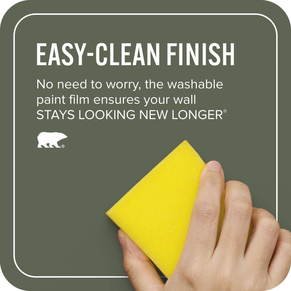 BEHR ULTRA 1 gal. #N390-7 Cypress Vine Extra Durable Flat Interior Paint & Primer (4)