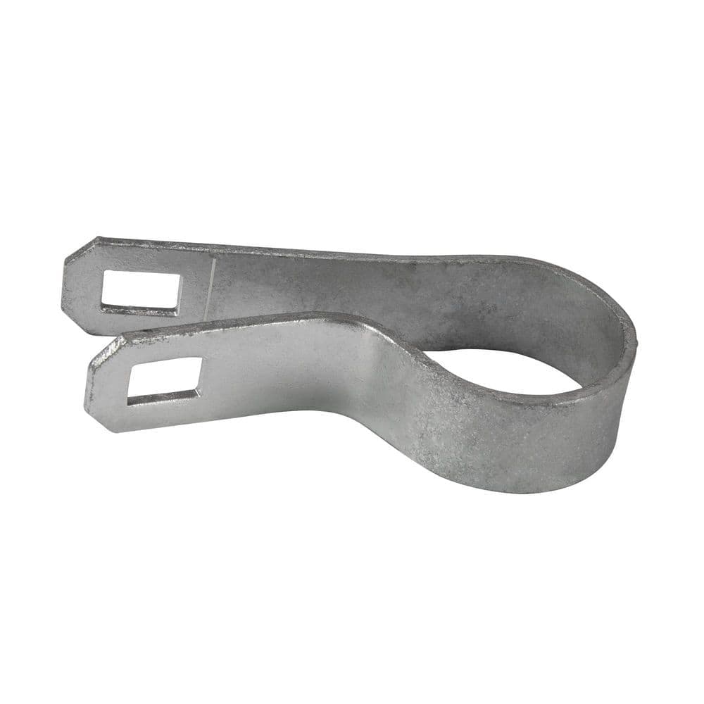 Everbilt 1-3/8 in. Galvanized Steel Chain Link Fence Tension Band for Fence Rail (4)