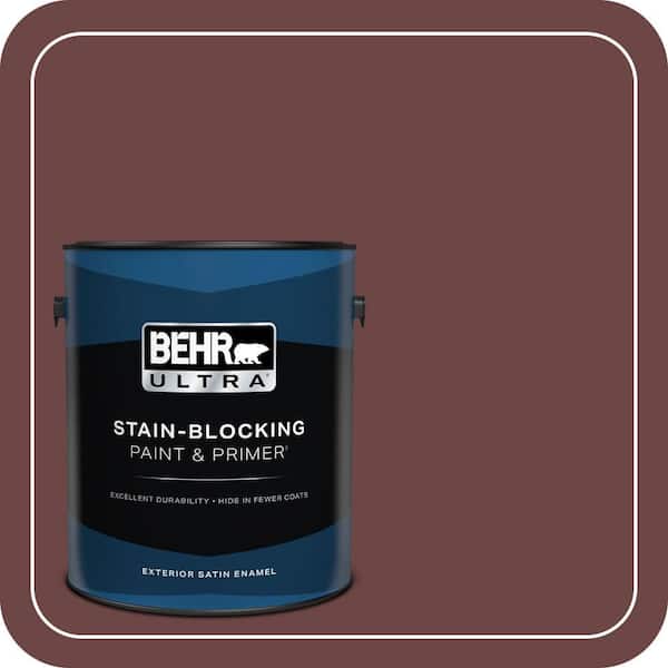 BEHR ULTRA 1 gal. #QE-08 Oxford Satin Enamel Exterior Paint & Primer (2)