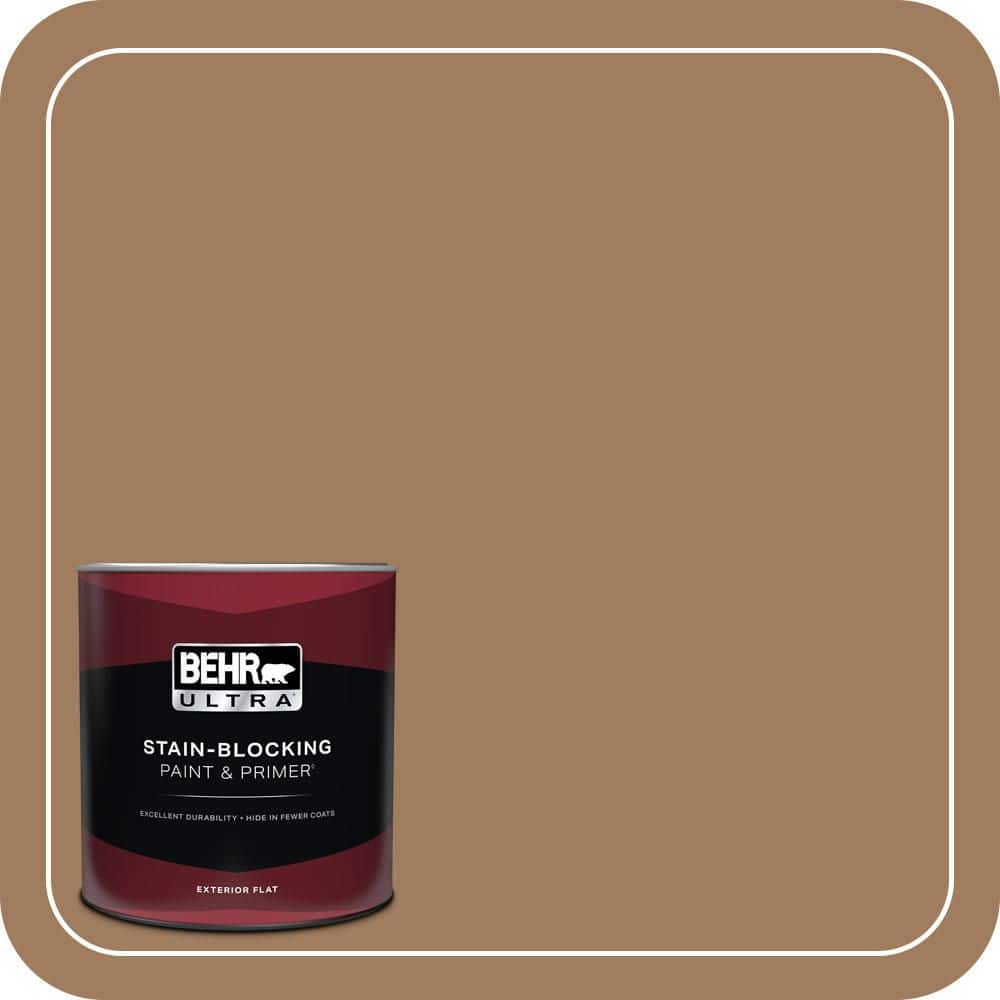 BEHR ULTRA 1 qt. #MQ2-11 Outdoor Land Flat Exterior Paint & Primer (1)
