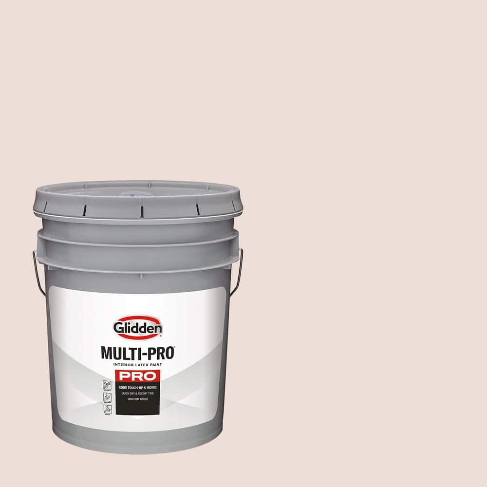 Glidden Multi-Pro 5 gal. PPG1059-1 Apricot Cream Ultra Flat Interior Paint