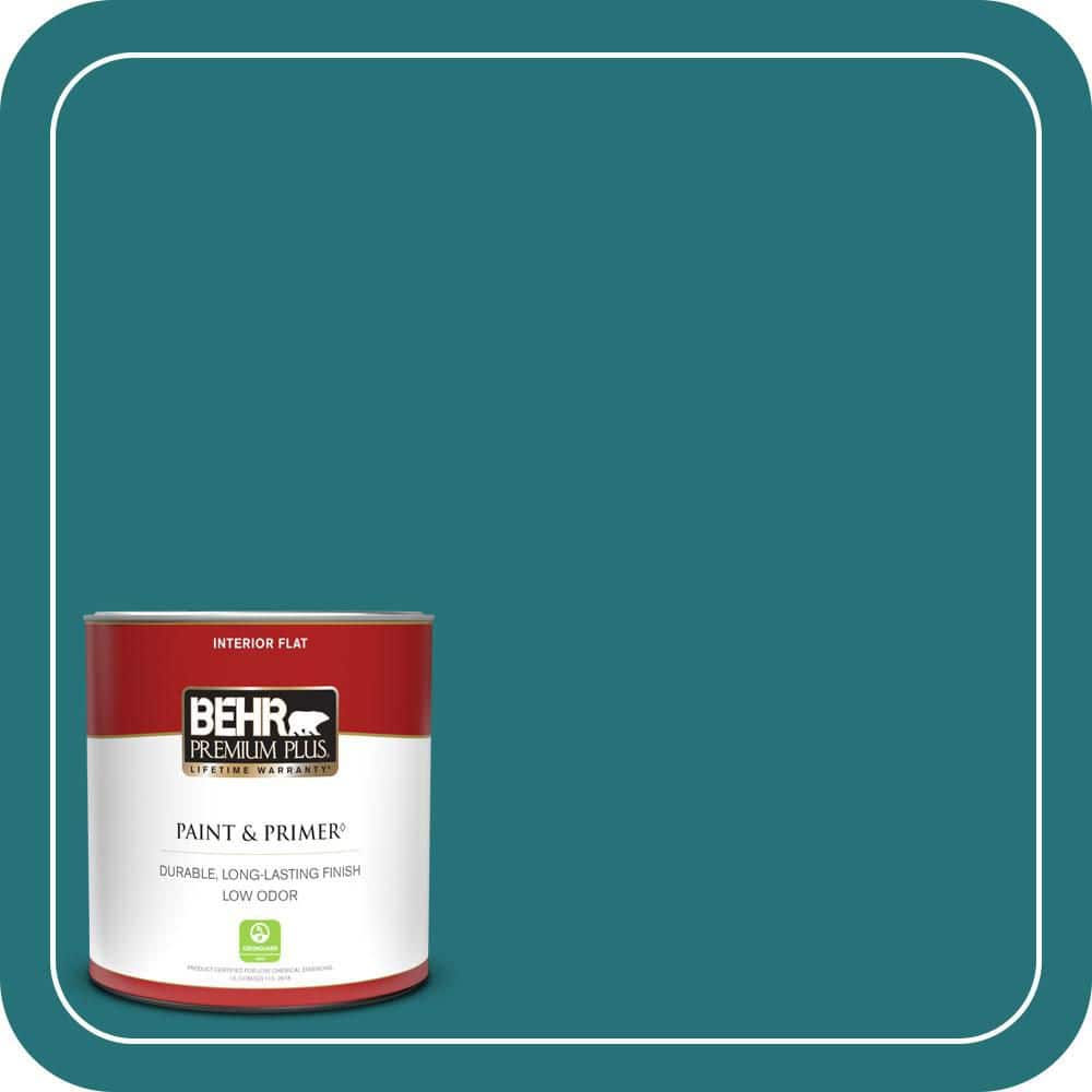 BEHR PREMIUM PLUS #520D-7 Mosaic Tile Flat Low Odor & Primer (1)
