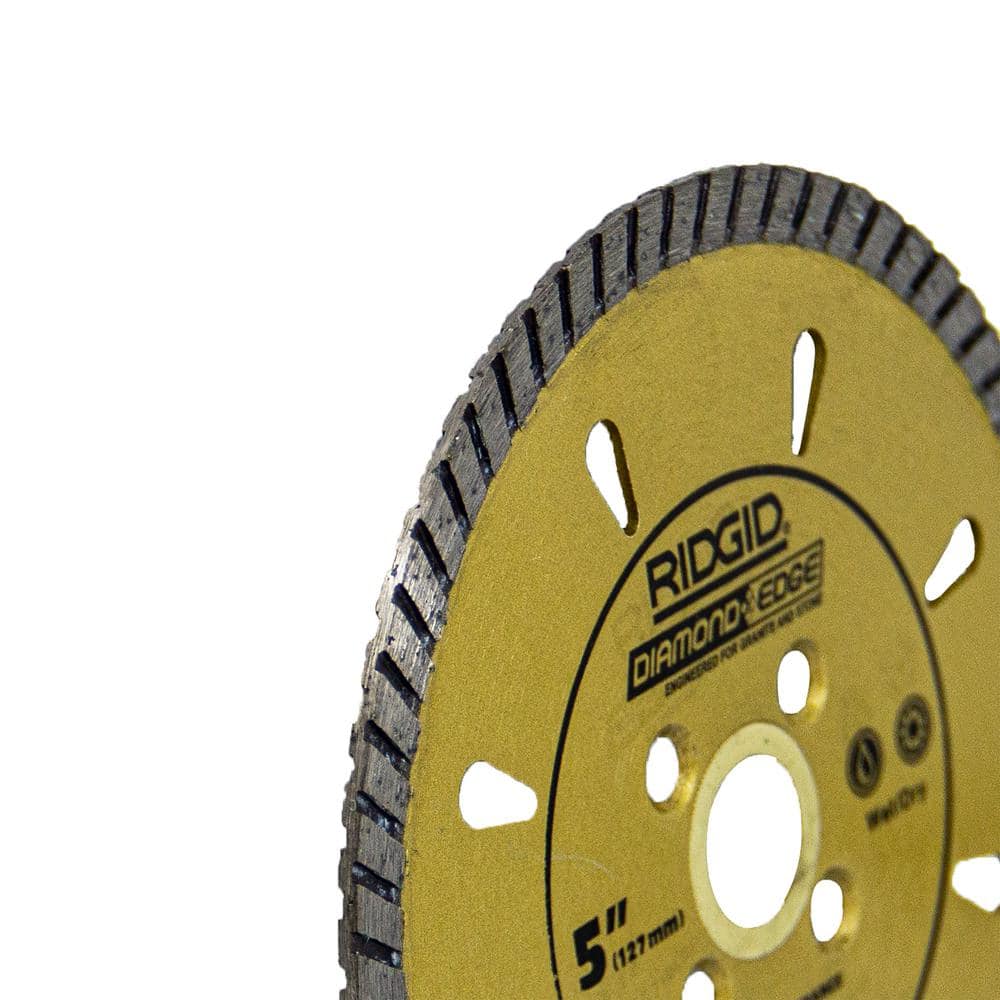 RIDGID 5 in. Diamond Stone Blade (2)
