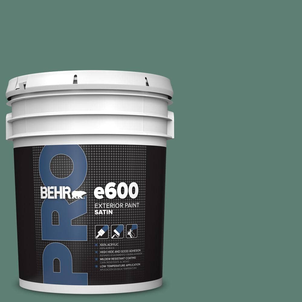 BEHR PRO 5 gal. #M440-6 Trellis Vine Satin Exterior Paint