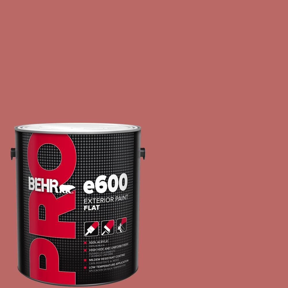 BEHR PRO 1 gal. #MQ1-11 Drama Queen Flat Exterior Paint