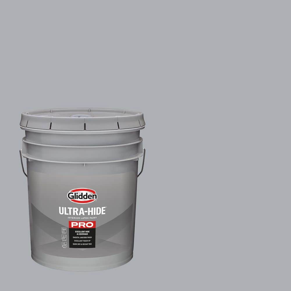 Glidden Ultra-Hide 1 Gal. PPG1013-4 Silver Charm Eggshell Interior Paint