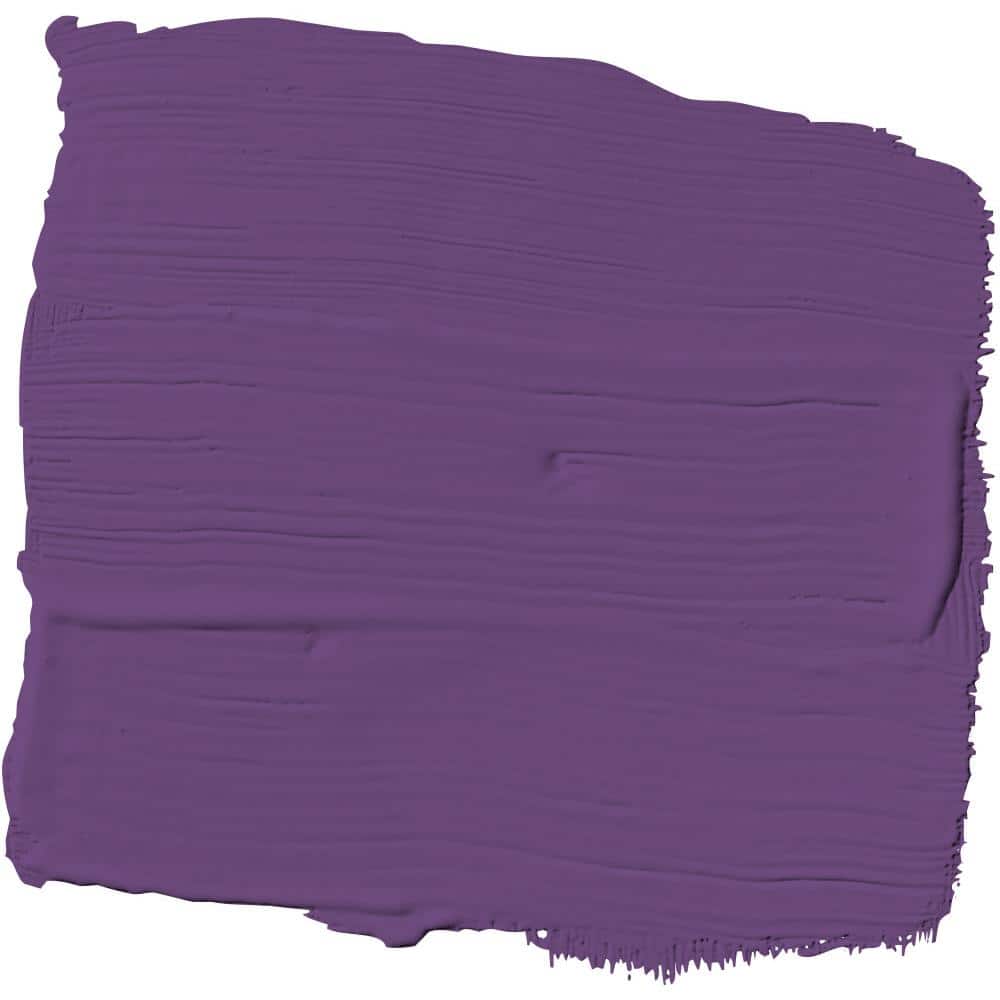 Glidden 8 oz. PPG1176-7 Perfectly Purple Satin Interior Paint Sample (2)