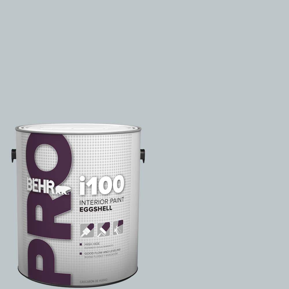 BEHR PRO 1 gal. #N490-2 Icicles Eggshell Interior Paint (1)