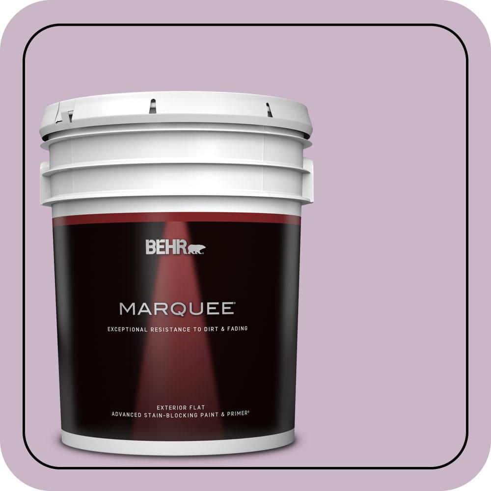 BEHR MARQUEE 5 gal. #670D-4 Ballad Flat Exterior Paint & Primer