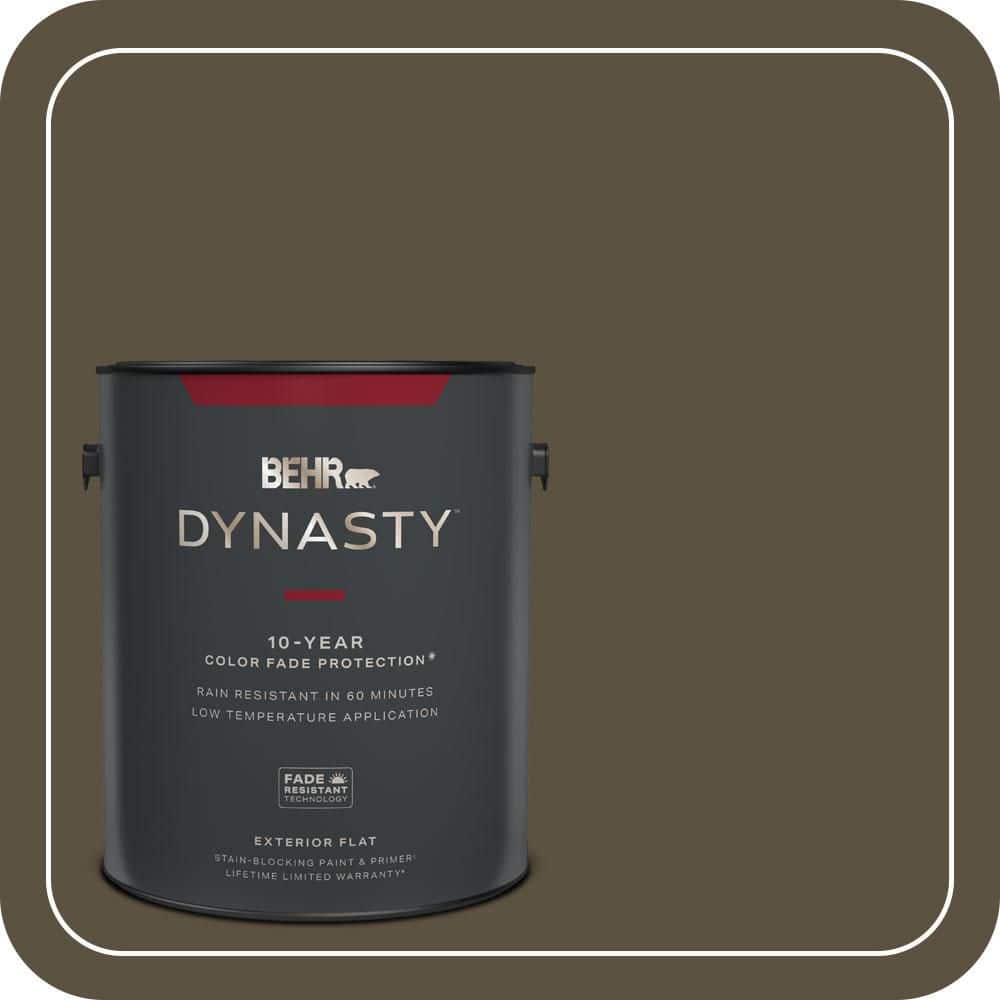 BEHR DYNASTY 1 gal. #S-H-730 Eagle Rock Flat Exterior Stain-Blocking Paint & Primer