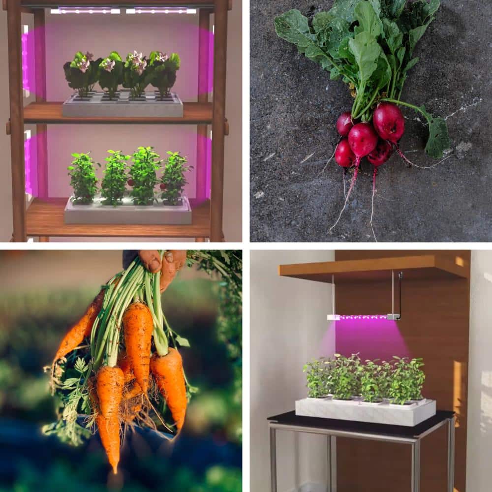 Feit Electric 2 ft. 32-Watt White LED 3 Adjustable Spectrum Linkable Plant Grow Light Fixture (3)