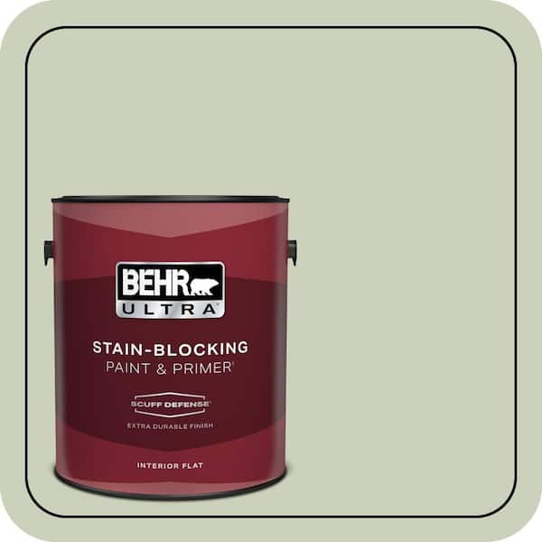 BEHR PREMIUM PLUS #PPU10-09 Chinese Jade Enamel Low Odor & Primer (4)