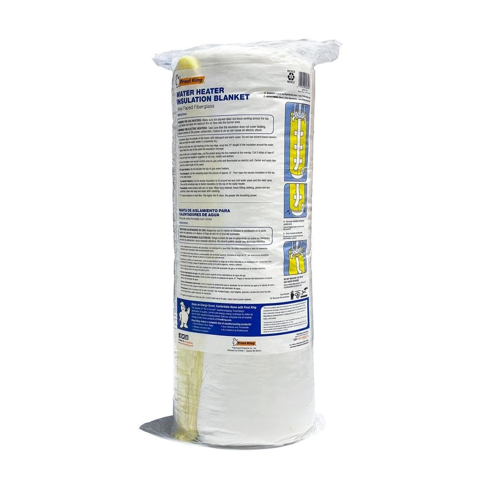 Frost King Fiberglass Water Heater Insulation Blanket (3)