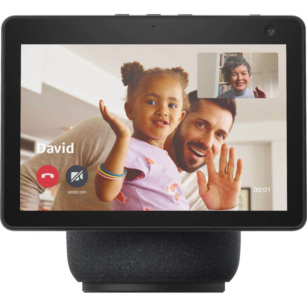 Amazon Echo Show 10 (3rd Gen) HD Smart Display with Motion and Alexa in Charcoal