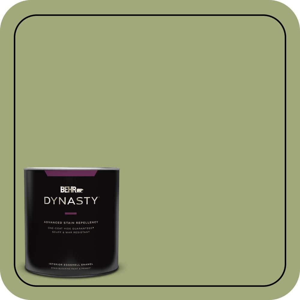 BEHR DYNASTY 1 qt. #T18-16 Nurturing Eggshell Enamel Interior Stain-Blocking Paint and Primer