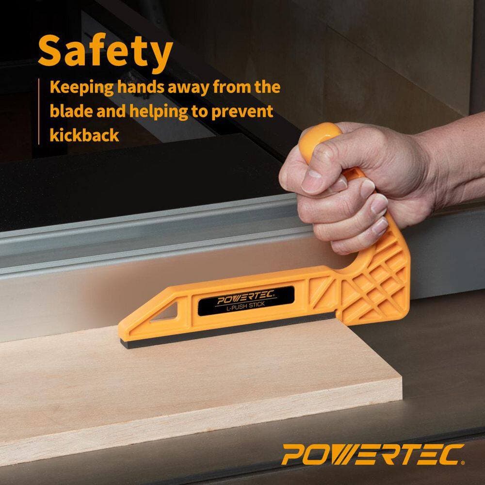 ‎POWERTEC Deluxe Push Stick Set (2-Pack) (2)