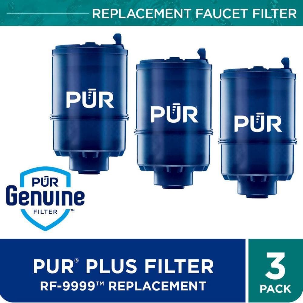 PUR PLUS Mineral Core Faucet Mounted Water Filter Cartridge (3-Pack) (2)