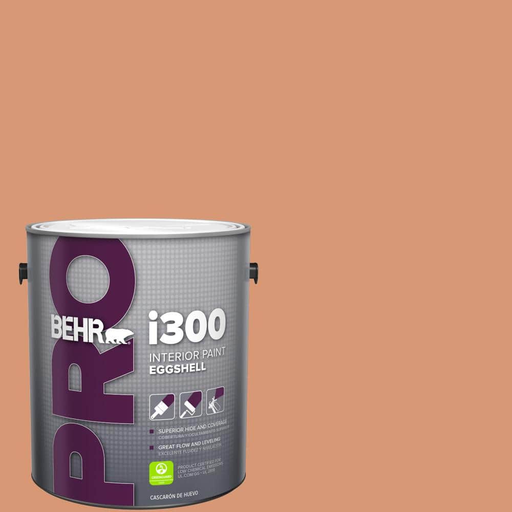 BEHR PRO 1 gal. #M210-5 Candied Yams Eggshell Interior Paint (1)