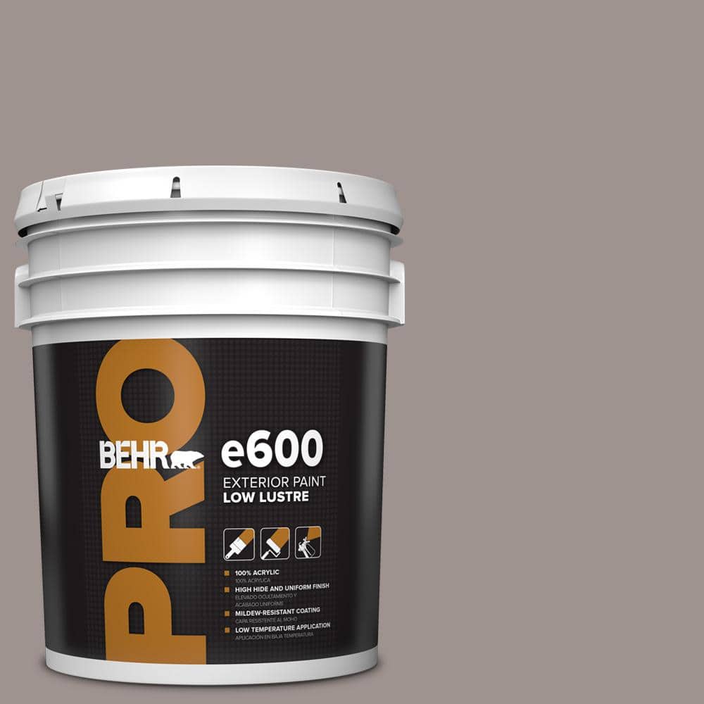 BEHR PRO 5 gal. #N140-4 Tavern Taupe Low Luster Exterior Paint