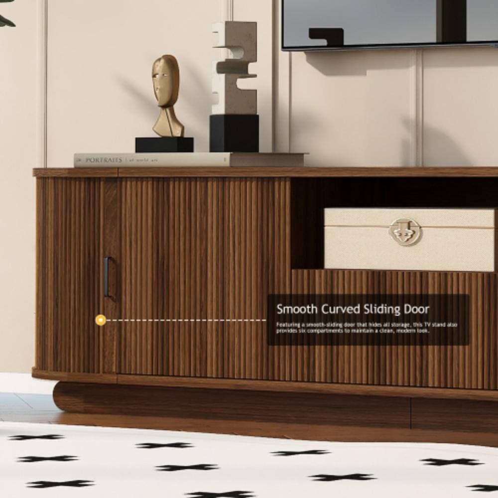 Unbranded 78.7 in. W x 15.7 in. D x 19.6 in. H Bathroom Dark Brown Linen Cabinet (3)